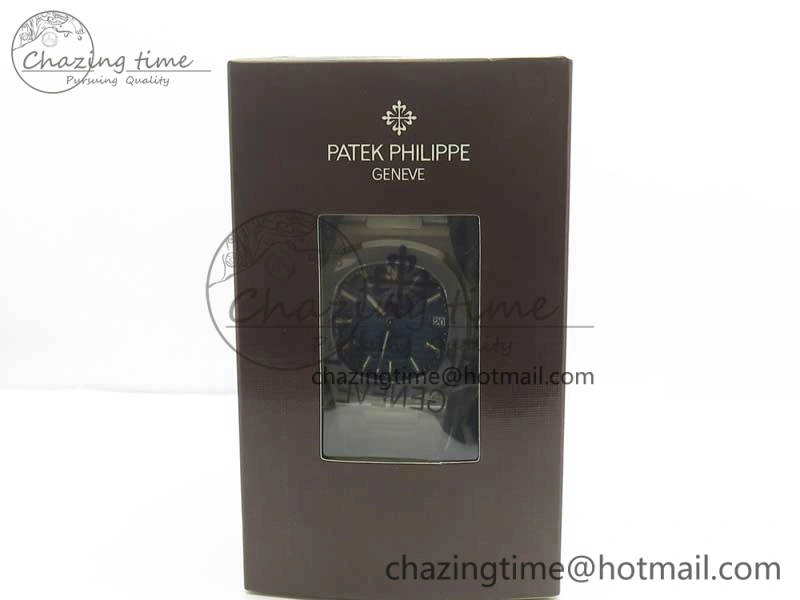 Nautilus Jumbo 5711 MKF 1:1 Best Edition Blue Textured Dial on SS Bracelet A324 Clone V5