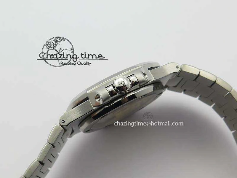 Nautilus Jumbo 5711 MKF Best Version Gray Dial On Bracelet A2824 PP324CS V4