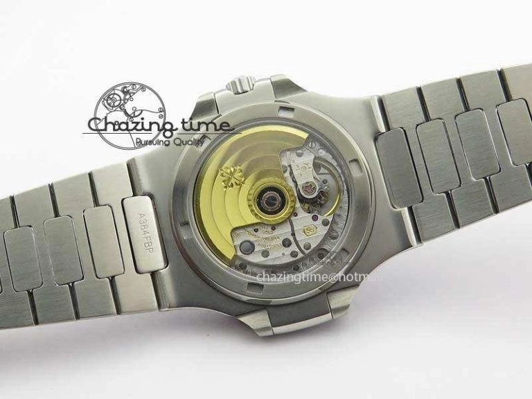 Nautilus Jumbo 5711 MKF Best Version Gray Dial On Bracelet A2824 PP324CS V4
