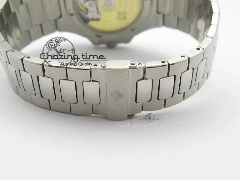 Nautilus Jumbo 5711 MKF Best Version Gray Dial On Bracelet A2824 PP324CS V4