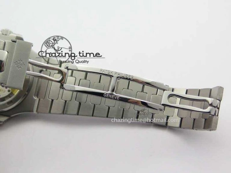 Nautilus Jumbo 5711 MKF Best Version Gray Dial On Bracelet A2824 PP324CS V4