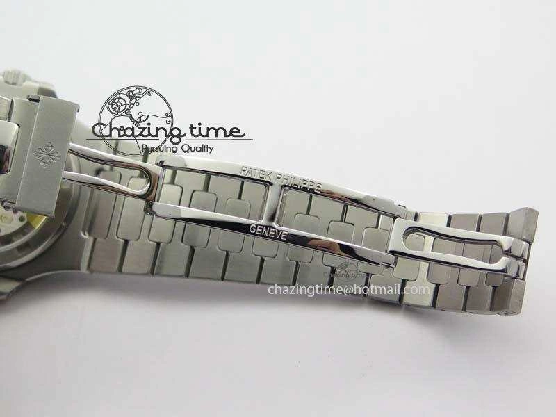 Nautilus Jumbo 5711 MKF Best Version Gray Dial On Bracelet A2824 PP324CS V4