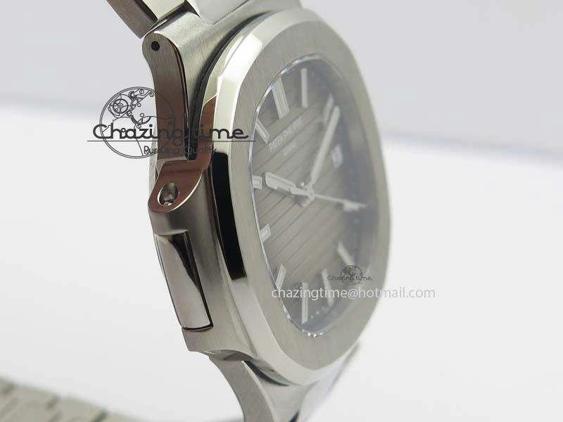 Nautilus Jumbo 5711 MKF Best Version Gray Dial On Bracelet A2824 PP324CS V4