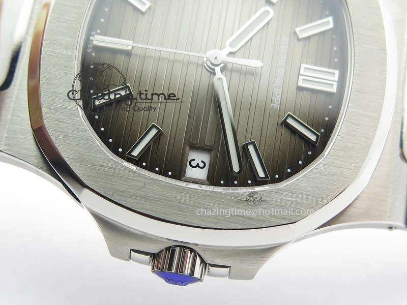 Nautilus Jumbo 5711 MKF Best Version Gray Dial On Bracelet A2824 PP324CS V4