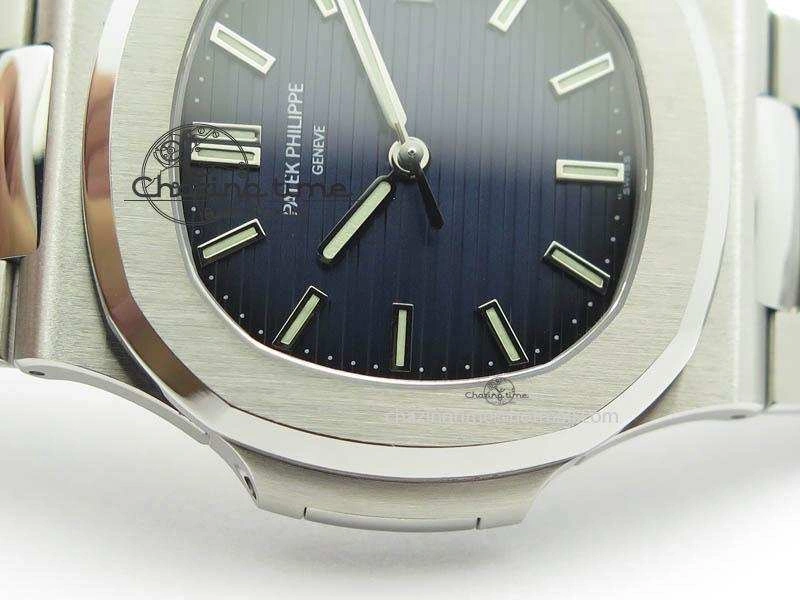 Nautilus Jumbo 5711 PF 1:1 Best Version Blue Dial On SS Bracelet A324 Clone