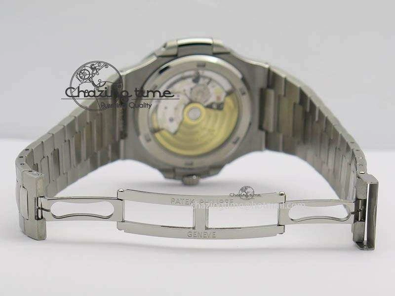 Nautilus Jumbo 5711 PF 1:1 Best Version Gray Dial On SS Bracelet A324 Clone