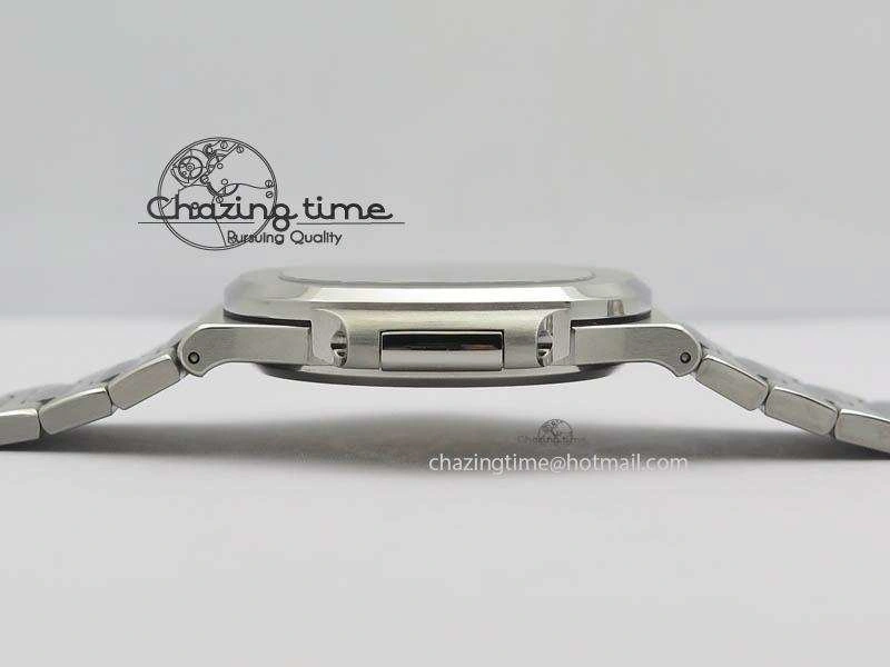 Nautilus Jumbo 5711 PF 1:1 Best Version Gray Dial On SS Bracelet A324 Clone