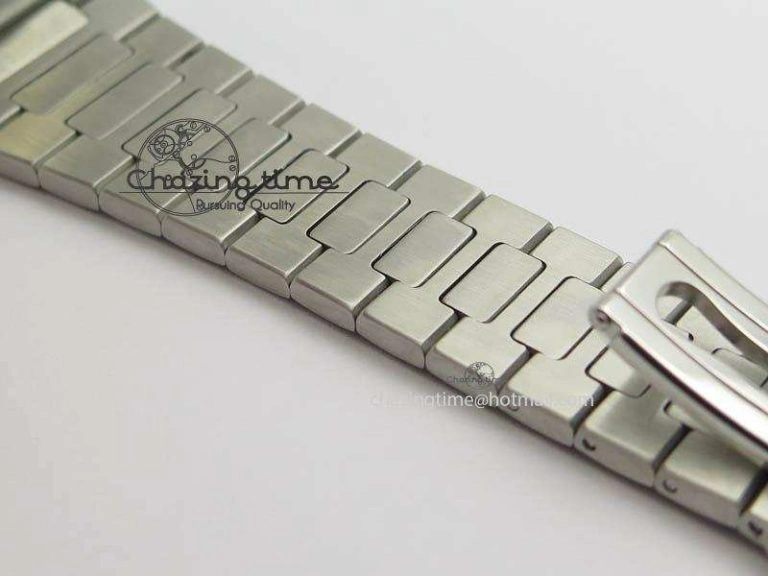 Nautilus Jumbo 5711 PF 1:1 Best Version Gray Dial On SS Bracelet A324 Clone