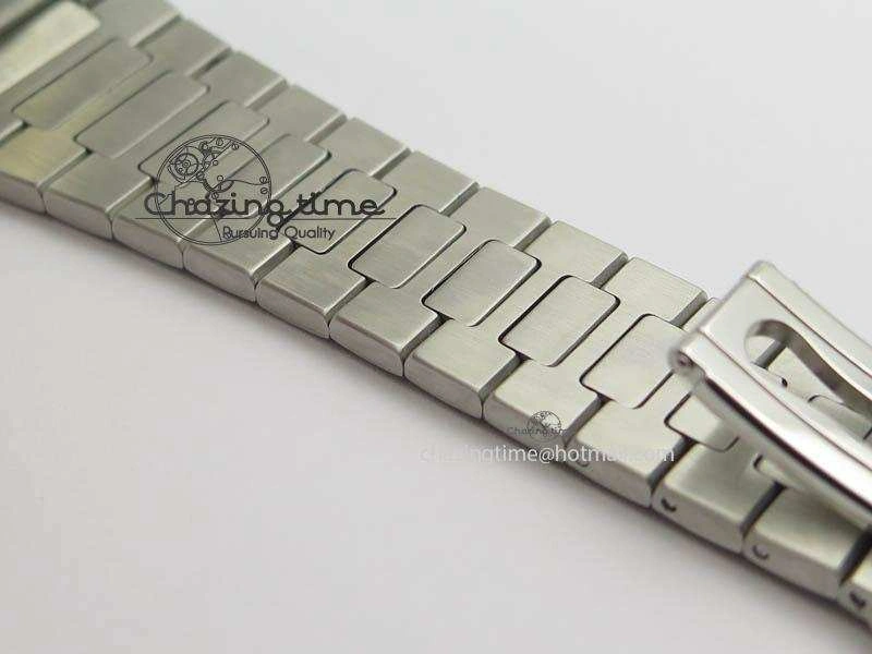 Nautilus Jumbo 5711 PF 1:1 Best Version Gray Dial On SS Bracelet A324 Clone