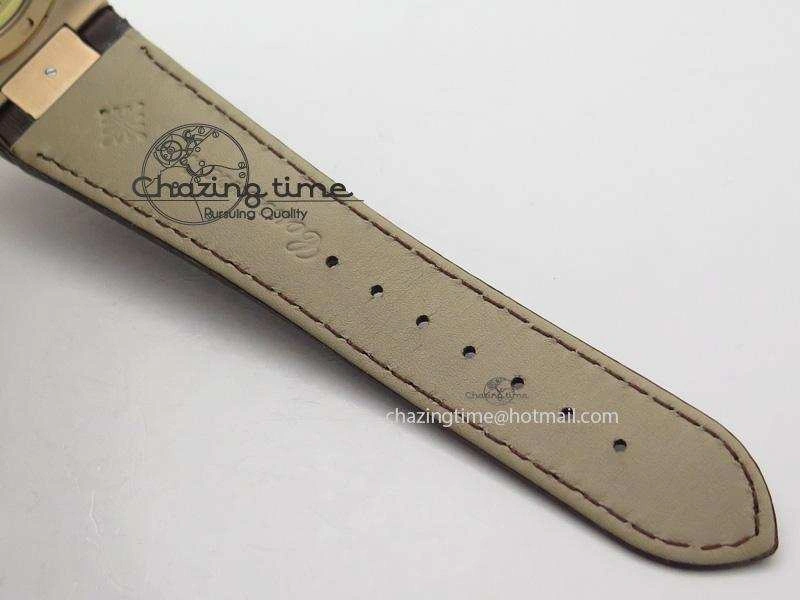 Nautilus Jumbo 5711 RG BP-Maker V2 Edition Brown Dial On Brown Leather Strap MIYOTA 9015 PP324CS