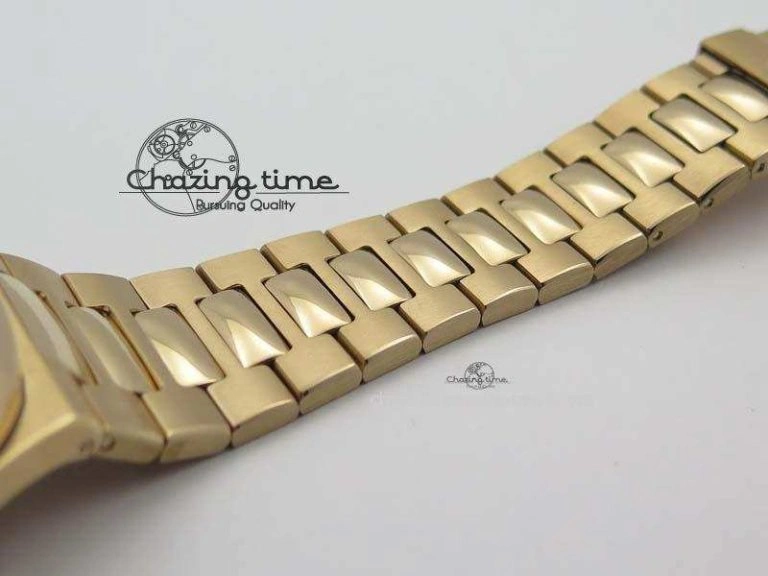 Nautilus Jumbo 5711 RG JJF Best Version Brown Dial On RG Bracelet A324CS