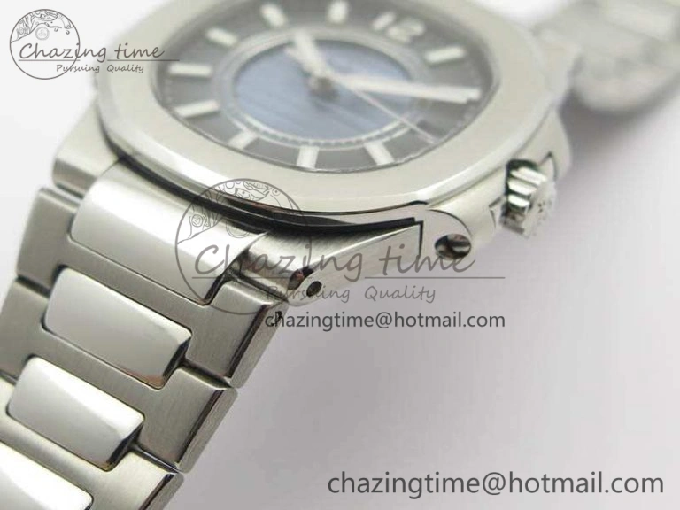 Nautilus Ladies 7011 SS JJF 1:1 Best Edition Blue Dial On SS Bracelet ETA Quartz