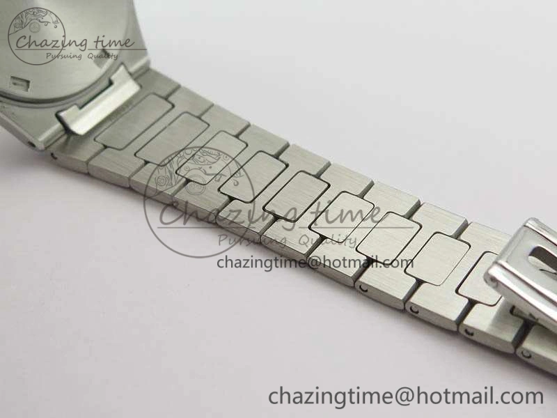 Nautilus Ladies 7011 SS JJF 1:1 Best Edition Diamond Bezel Blue Dial On SS Bracelet ETA Quartz