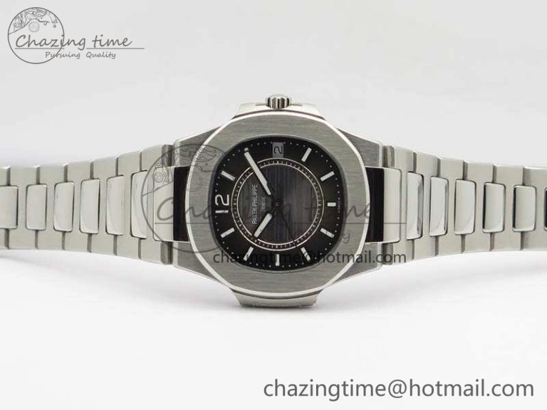 Nautilus Ladies 7011 SS JJF 1:1 Best Edition Gray Dial On SS Bracelet ETA Quartz