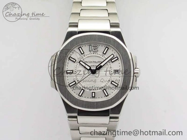 Nautilus Ladies 7011 SS JJF 1:1 Best Edition White Dial On SS Bracelet ETA Quartz