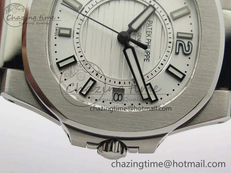 Nautilus Ladies 7011 SS JJF 1:1 Best Edition White Dial On SS Bracelet ETA Quartz