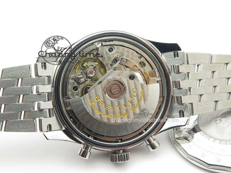 Navitimer 01 Bp Maker 1:1 SS Blue Dial On SS Bracelet A7750