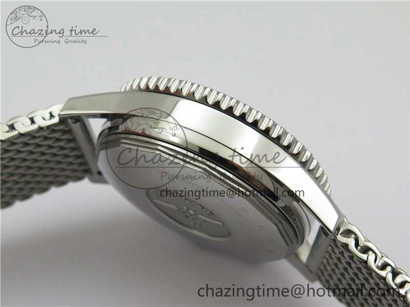 Navitimer 1 41mm SS B50 White Dial on SS Bracelet A7750