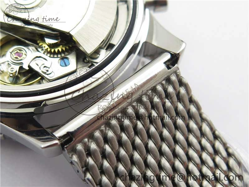 Navitimer 1 41mm SS B50 White Dial on SS Bracelet A7750
