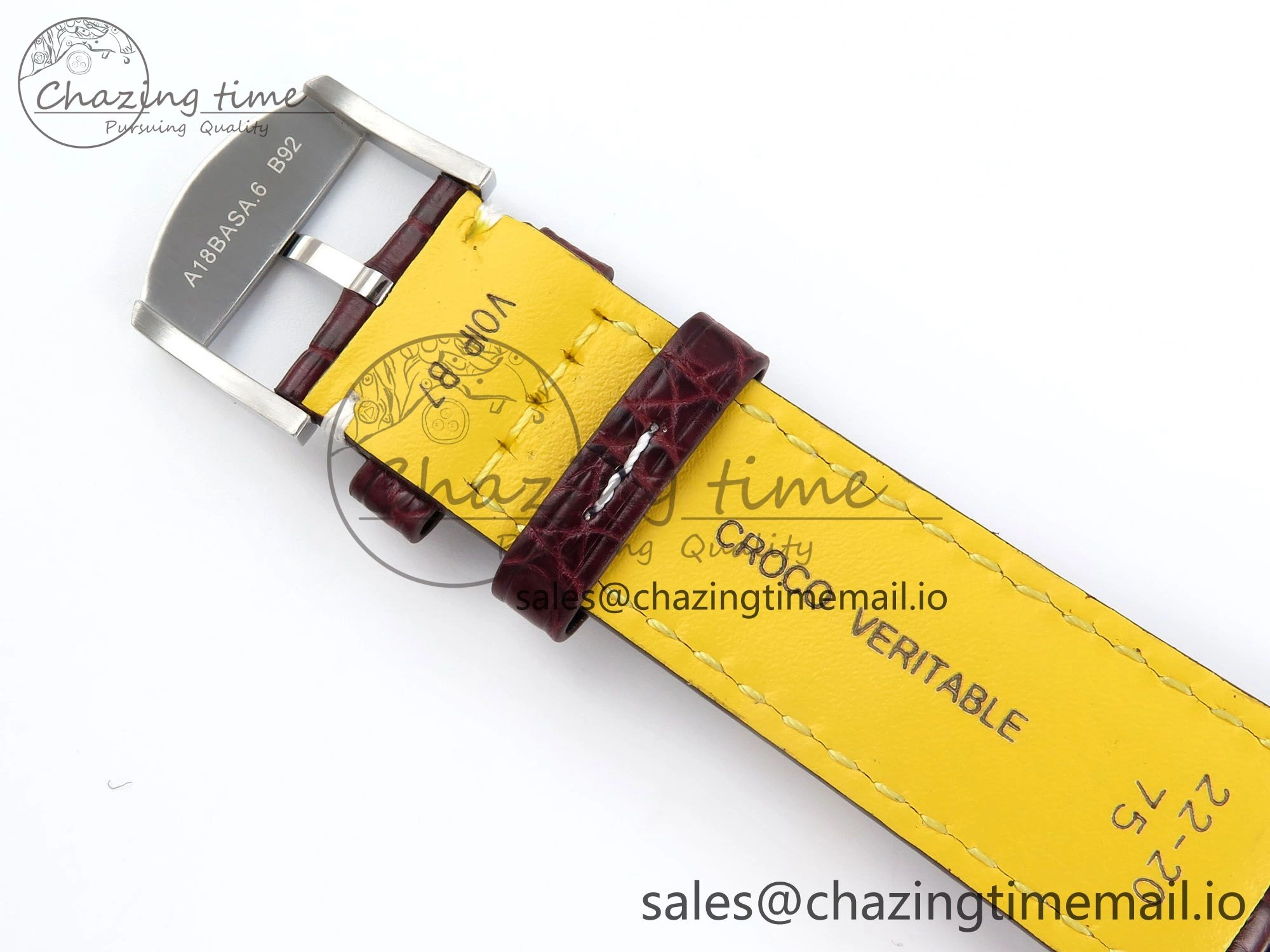 Navitimer 1 RG SS 41mm TF 1:1 Best Edition White Bezel White Dial on Brown Leather Strap A2824