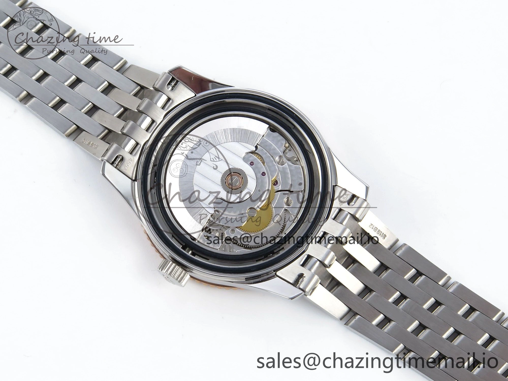 Navitimer 1 SS 38mm TF 1:1 Best Edition RG Bezel White Dial on SS Bracelet A2824
