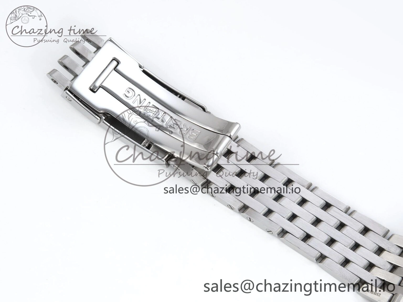 Navitimer 1 SS 38mm TF 1:1 Best Edition RG Bezel White Dial on SS Bracelet A2824