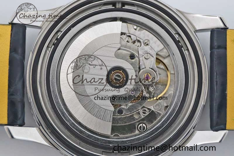 Navitimer 1 SS 38mm TF 1:1 Best Edition SS Bezel White Dial on Blue Croco Strap A2824