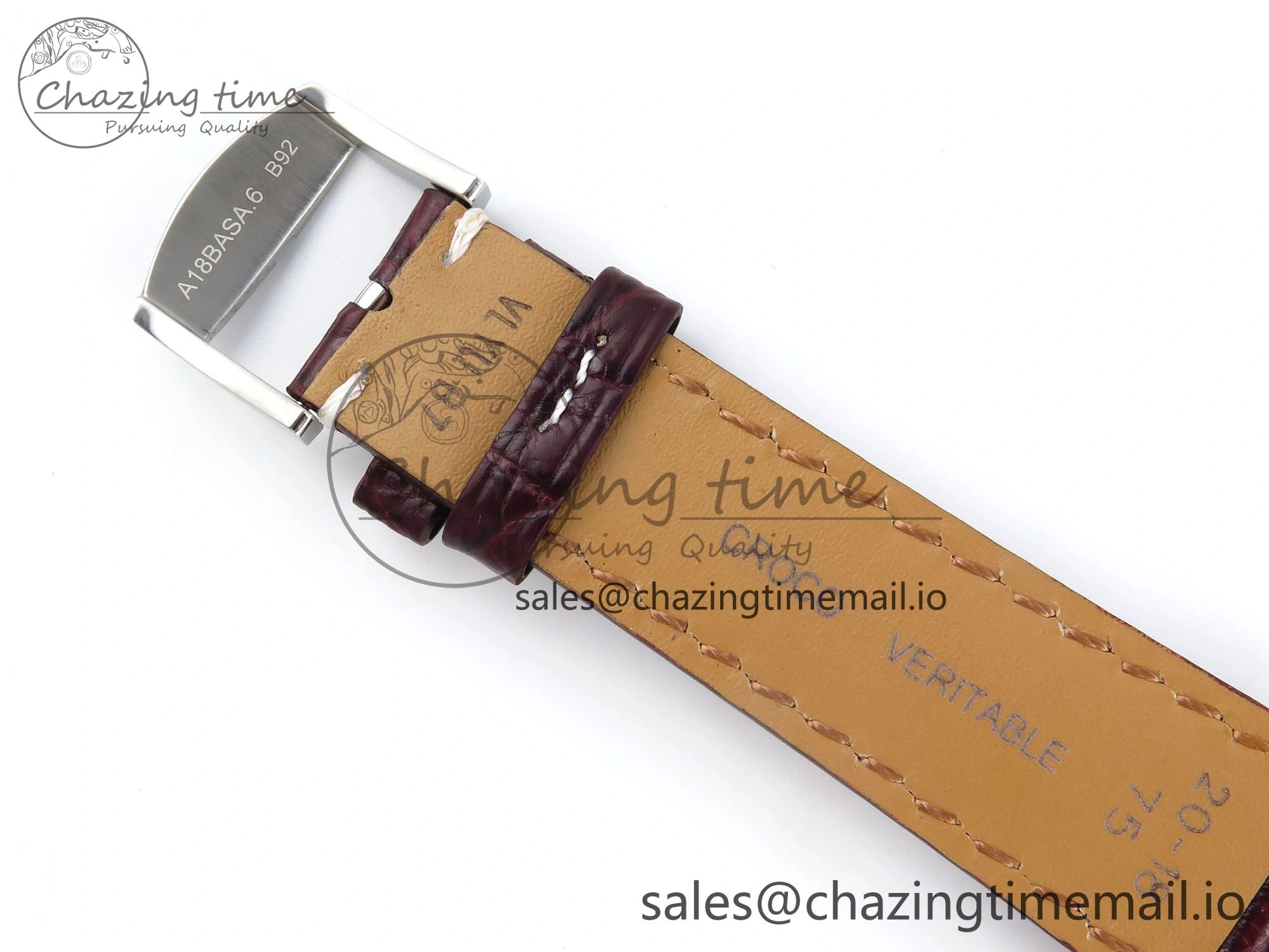 Navitimer 1 SS 38mm TF 1:1 Best Edition White Bezel Blue Dial on Brown Leather Strap A2824