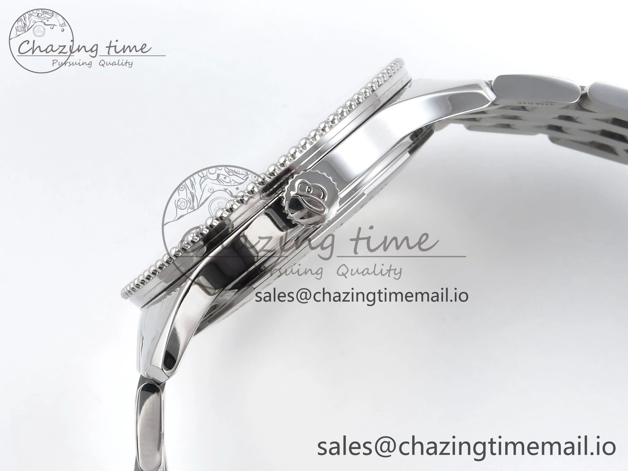 Navitimer 1 SS 41mm TF 1:1 Best Edition SS Bezel White Dial on SS Bracelet A2824