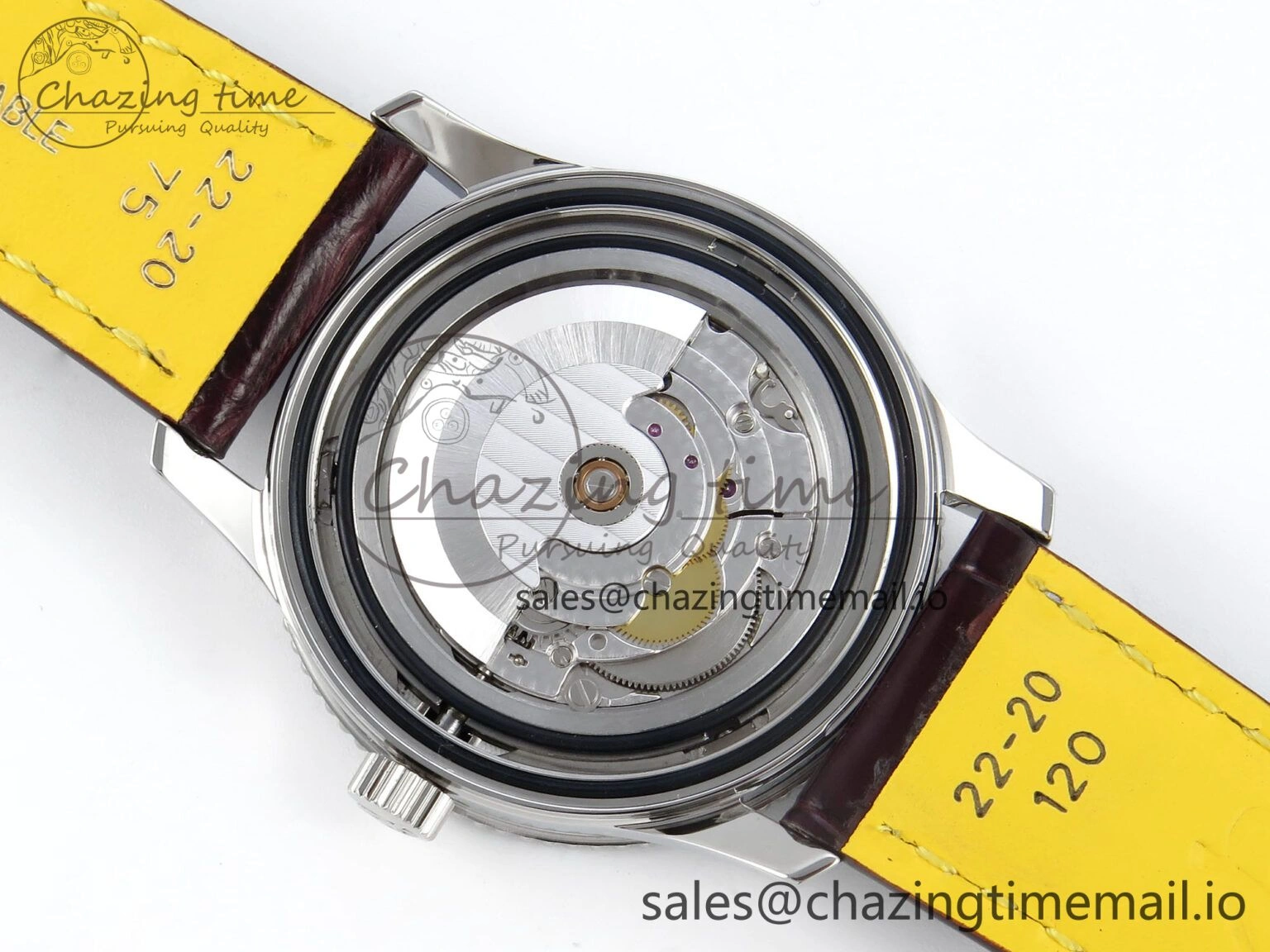 Navitimer 1 SS 41mm TF 1:1 Best Edition White Bezel White Dial on Brown Leather Strap A2824