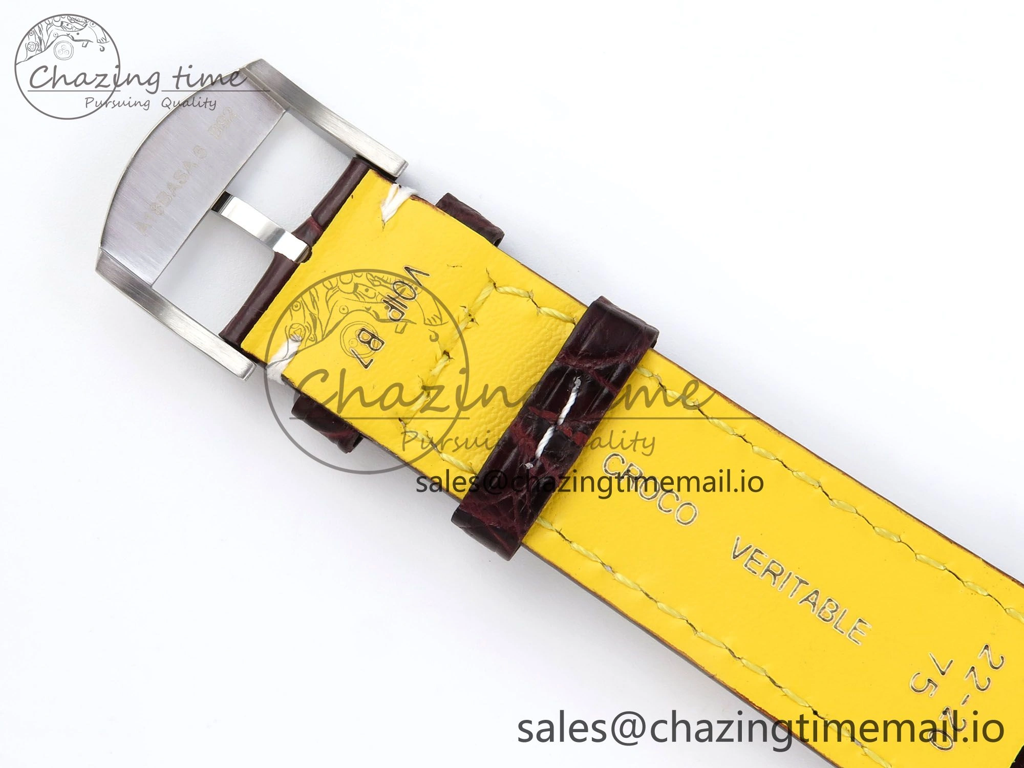 Navitimer 1 SS 41mm TF 1:1 Best Edition White Bezel White Dial on Brown Leather Strap A2824