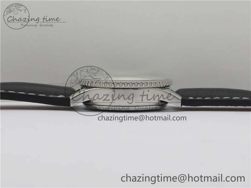 Navitimer 41mm SS B50 Best Edition SS Black Dial Numeral Markers on Leather Strap A7750