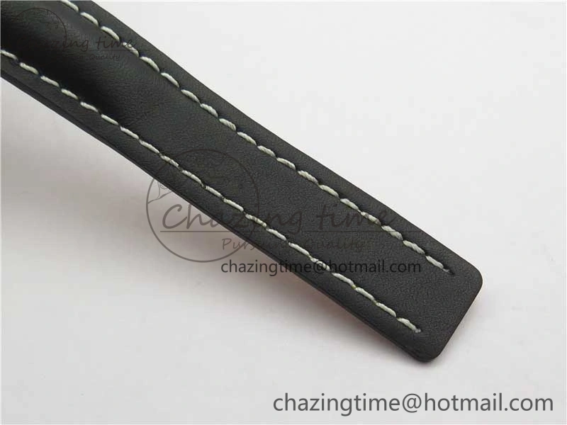 Navitimer 41mm SS B50 Best Edition SS Black Dial Stick Markers on Black Leather Strap A7750