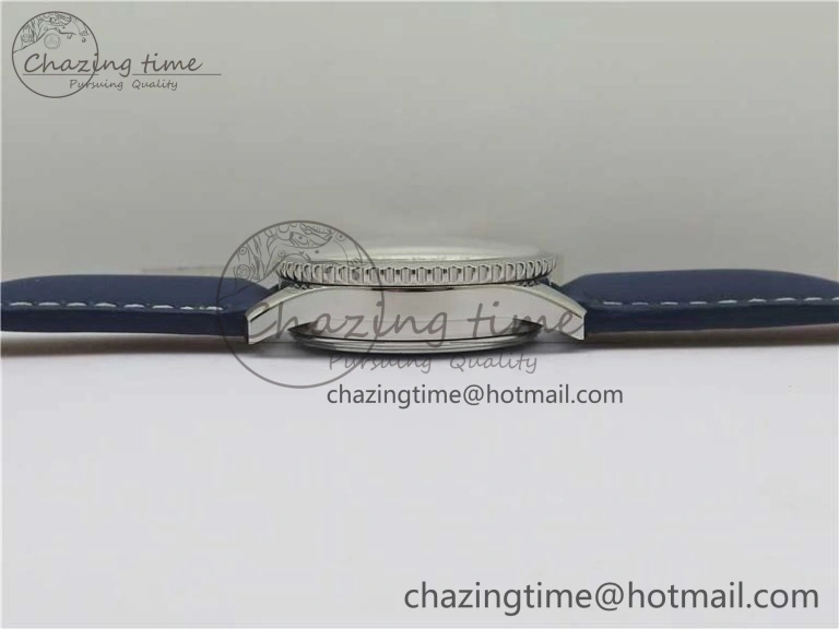 Navitimer 41mm SS B50 Best Edition SS Blue Dial Numeral Markers on Leather Strap A7750