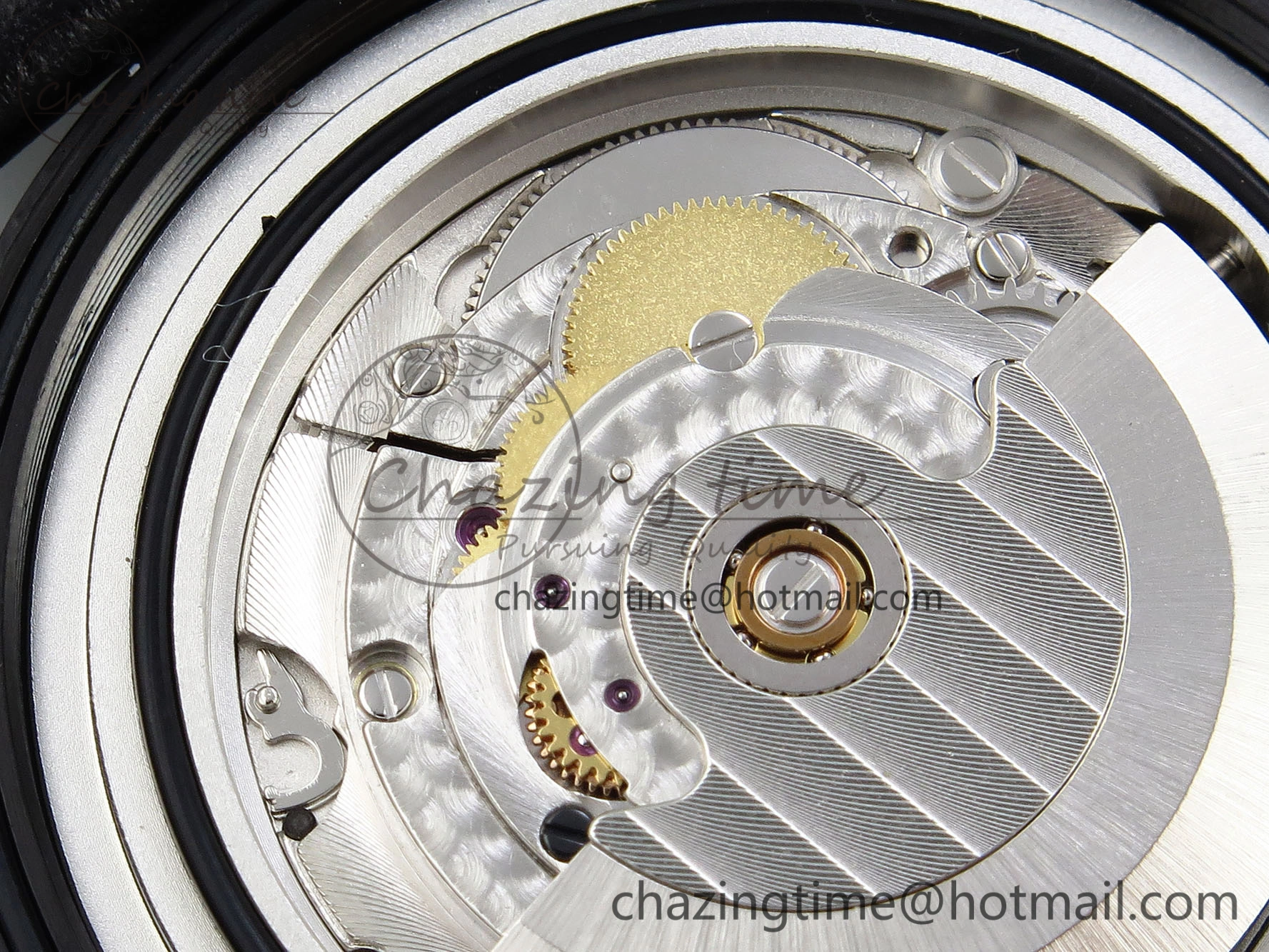 Navitimer 8 Automatic 41mm PVD TF 1:1 Best Edition Black Dial on Black Leather Strap A2824