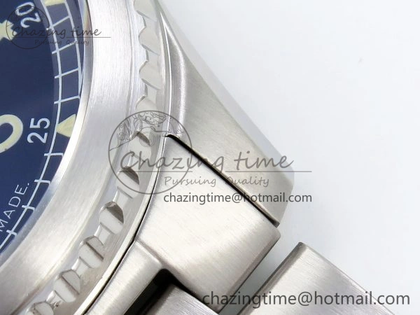 Navitimer 8 Automatic 41mm SS TF 1:1 Best Edition Blue Dial on SS Bracelet A2824