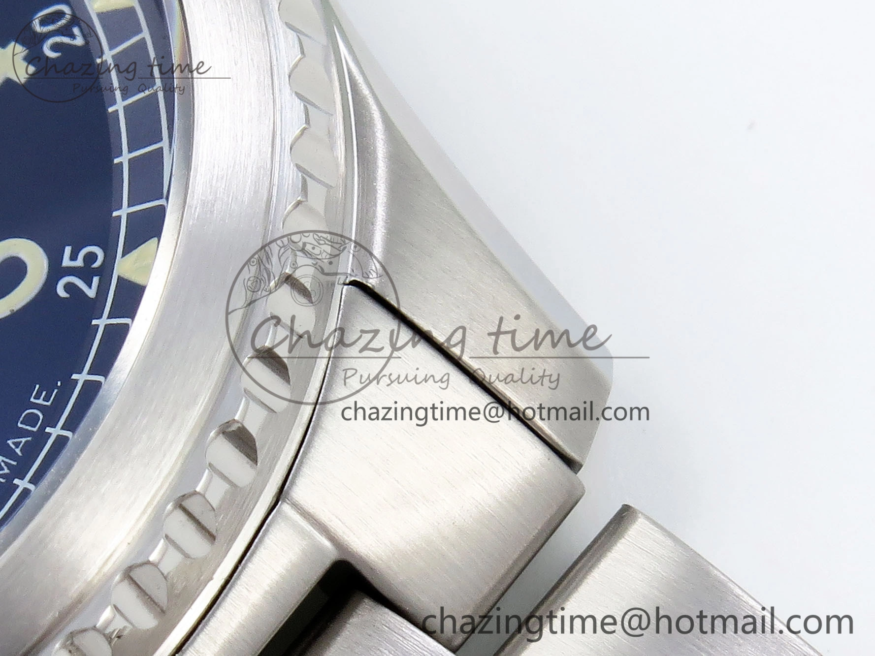 Navitimer 8 Automatic 41mm SS TF 1:1 Best Edition Blue Dial on SS Bracelet A2824