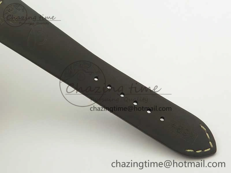 Navitimer 8 Automatic 41mm ZF 1:1 Best Edition Blue Dial on Brown Leather Strap A2824