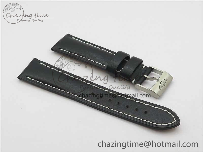 Navitimer 8 B01 Chrono 43mm SS Best Edition Black Dial on SS Bracelet A7750