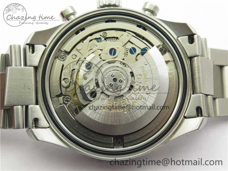 Navitimer 8 B01 Chrono 43mm SS Best Edition Blue Dial on SS Bracelet A7750