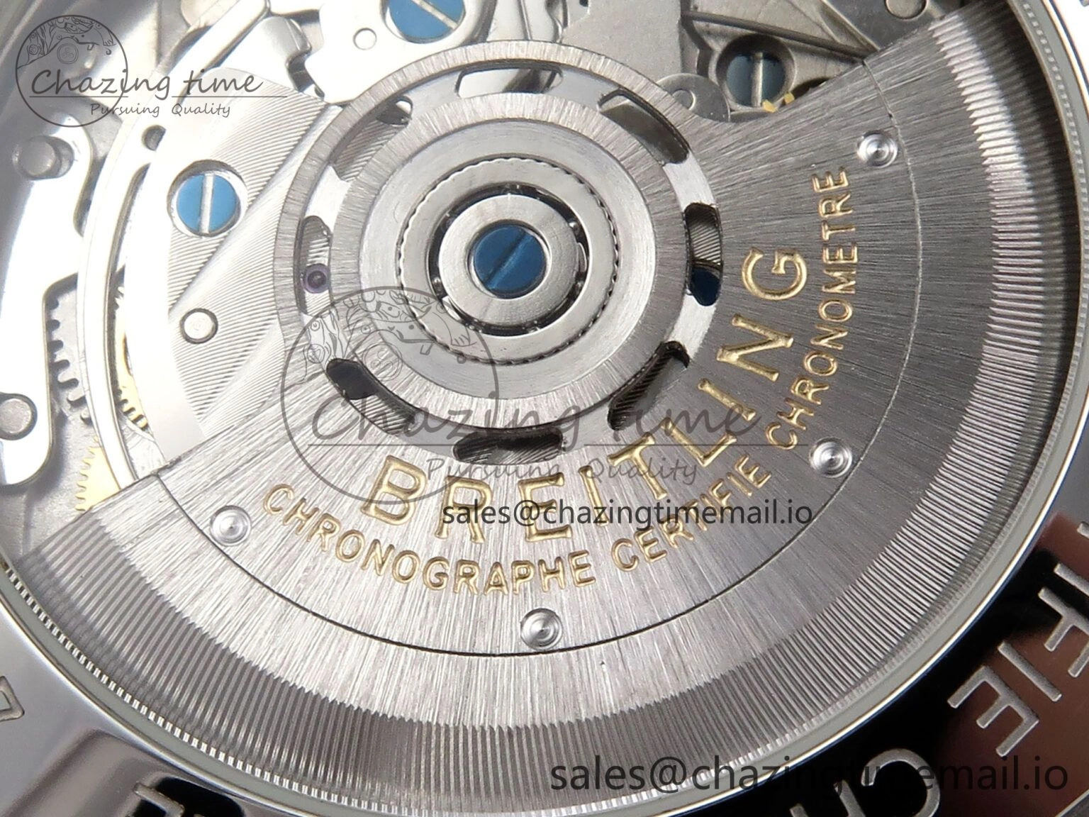 Navitimer 8 B01 Chrono SS EF 1:1 Best Edition Blue Dial on SS Bracelet A7750