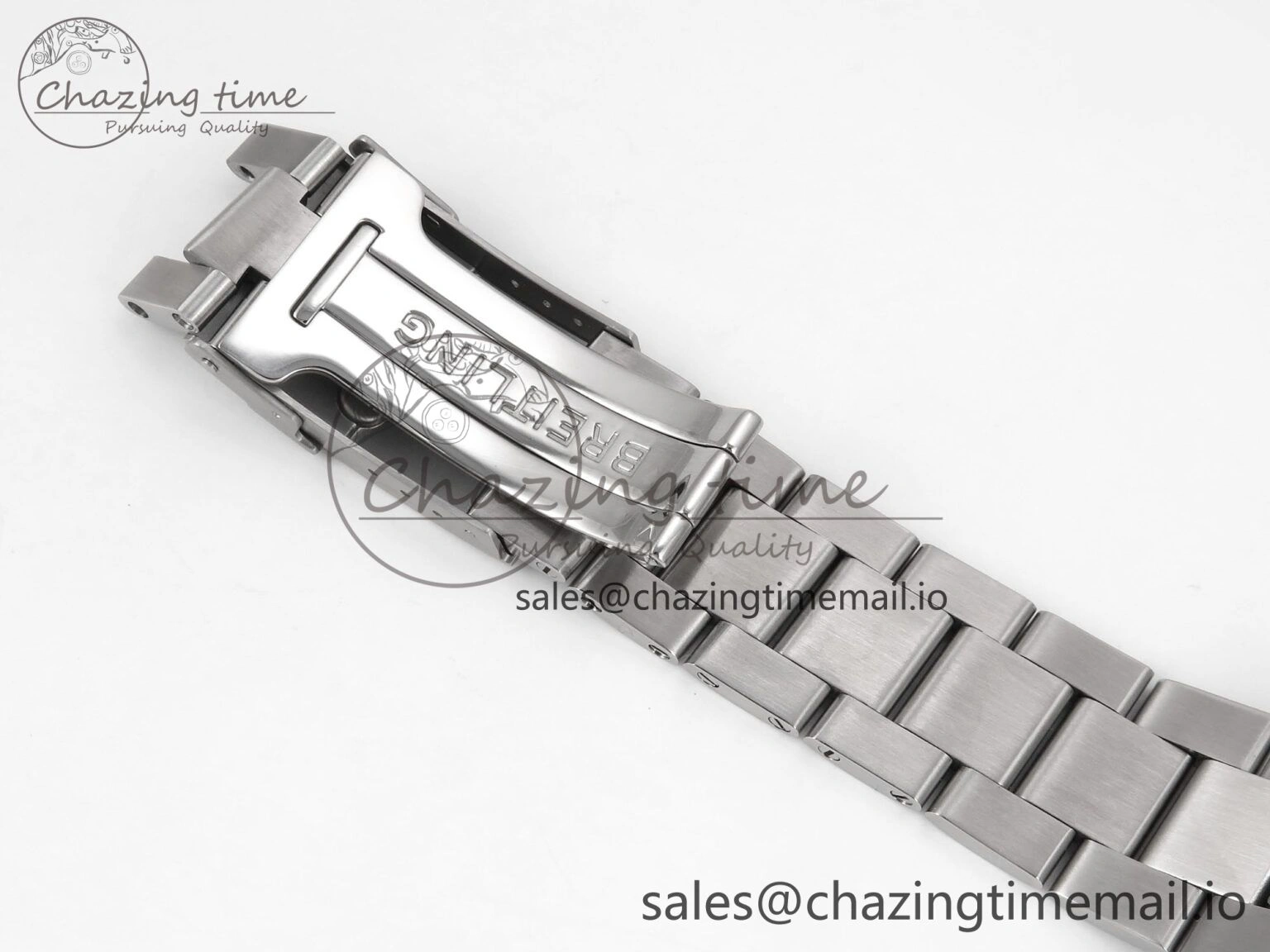 Navitimer 8 B01 Chrono SS EF 1:1 Best Edition White Dial Arabic Bezel on SS Bracelet A7750