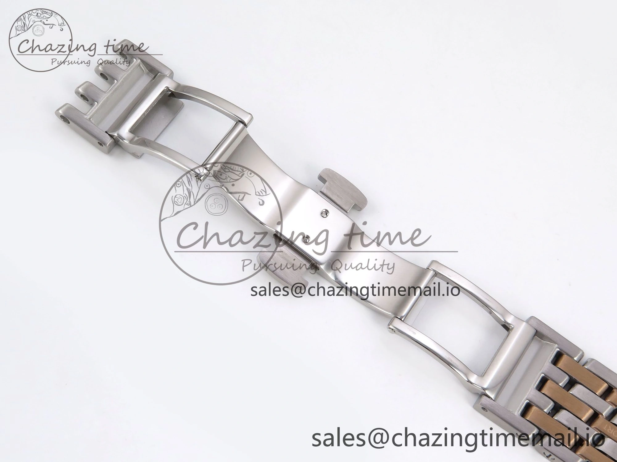 Navitimer Automati SS RG 41mm TF 1:1 Best Edition RG Bezel White Dial on SS RG Bracelet A2824