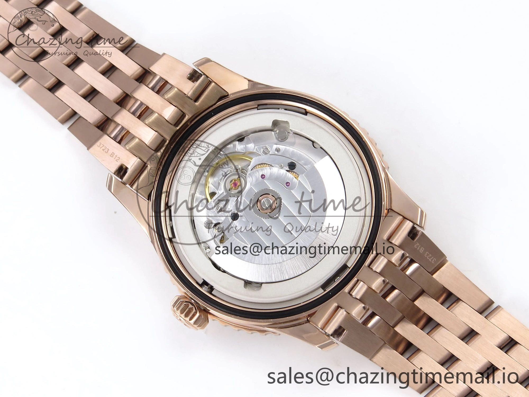Navitimer Automatic RG 41mm TF 1:1 Best Edition RG Bezel White Dial on RG Bracelet A2824