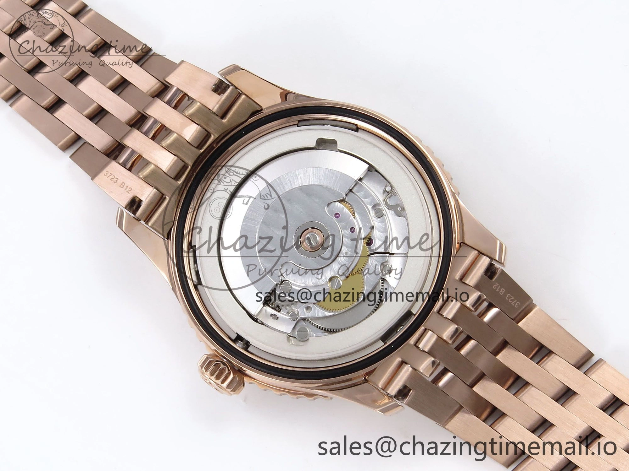 Navitimer Automatic RG 41mm TF 1:1 Best Edition RG Bezel White Dial on RG Bracelet A2824