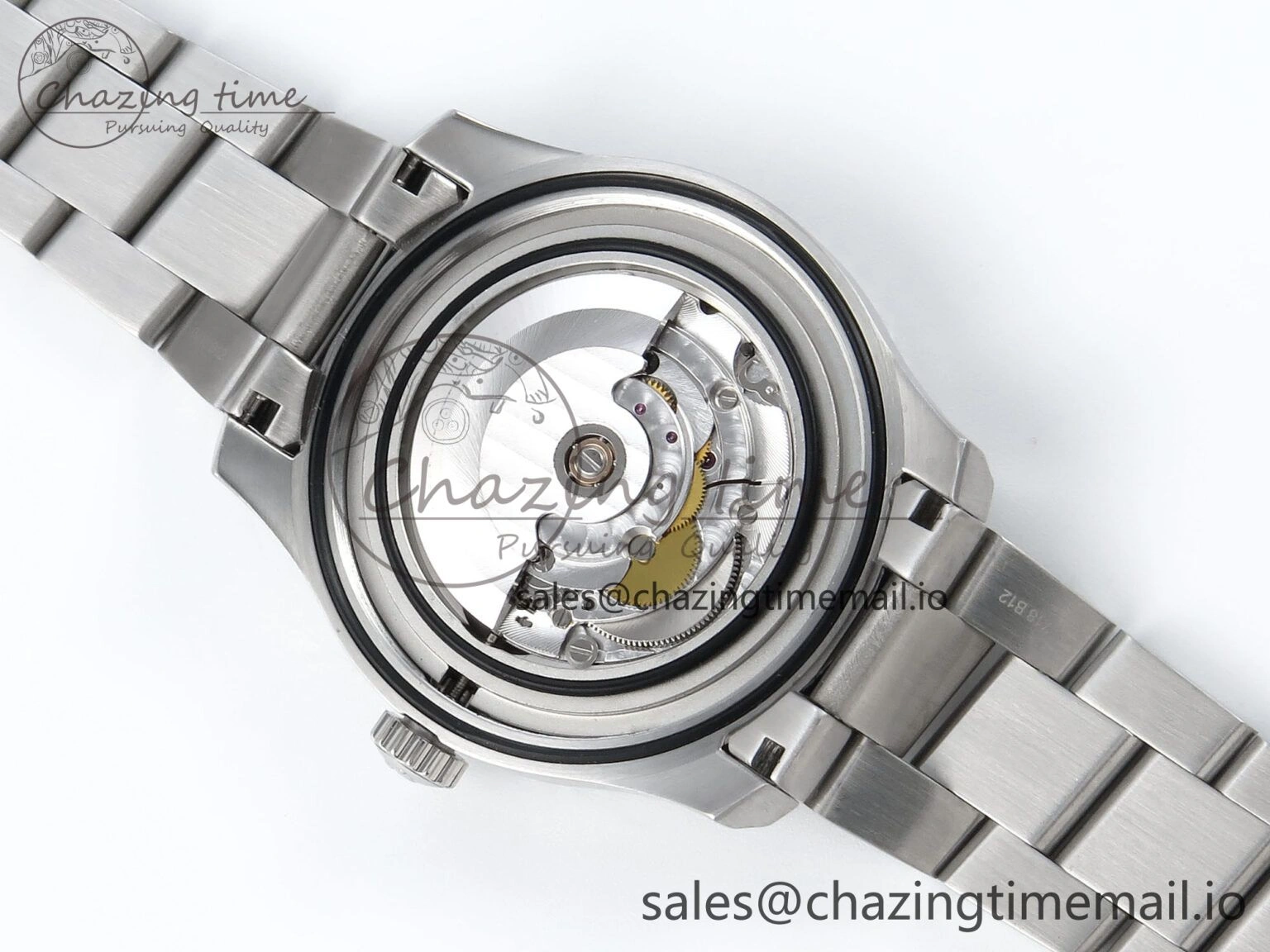 Navitimer Aviator 8 SS TF 1:1 Best Edition Black Dial on SS Bracelet A2824