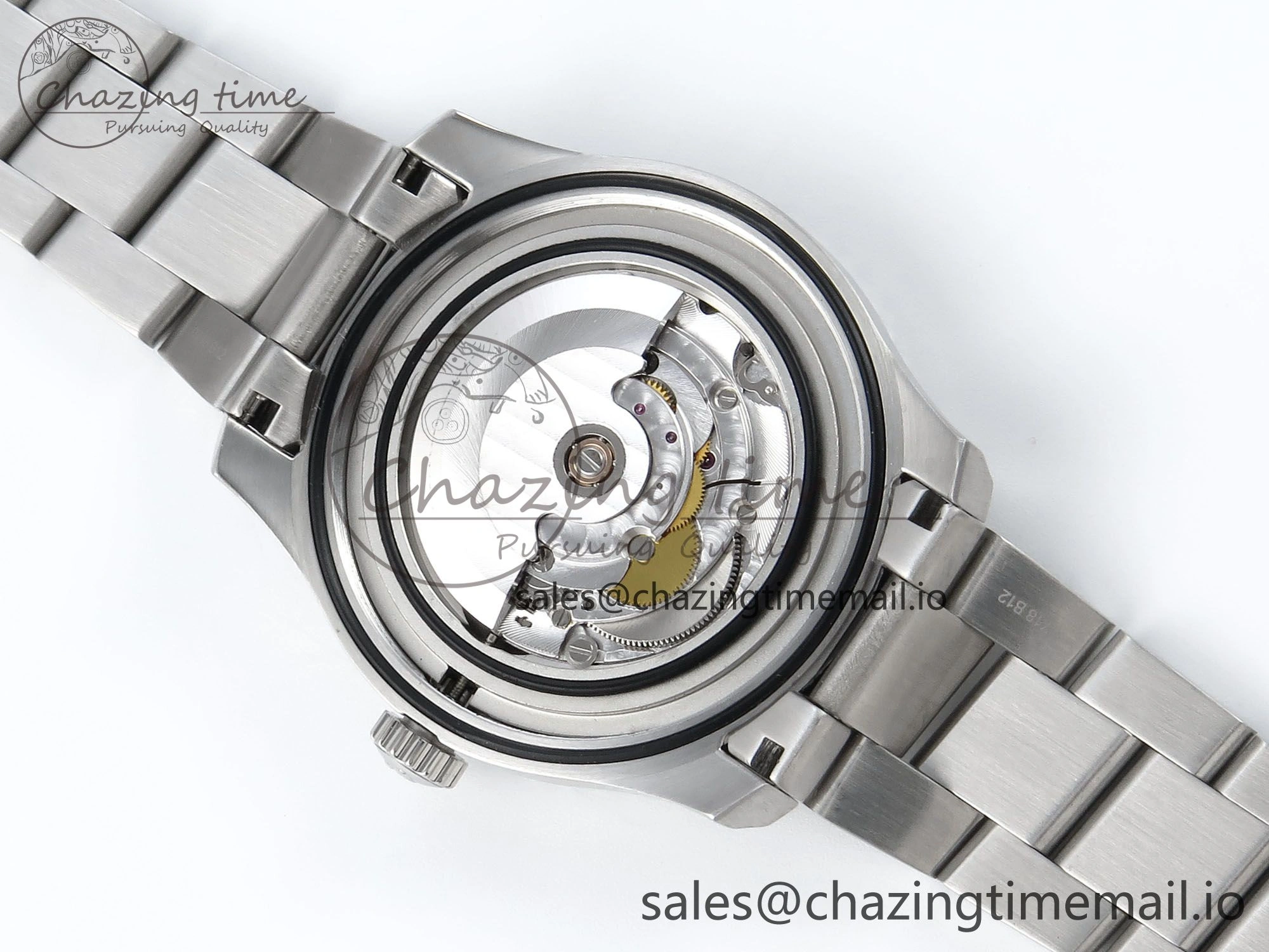 Navitimer Aviator 8 SS TF 1:1 Best Edition Black Dial on SS Bracelet A2824
