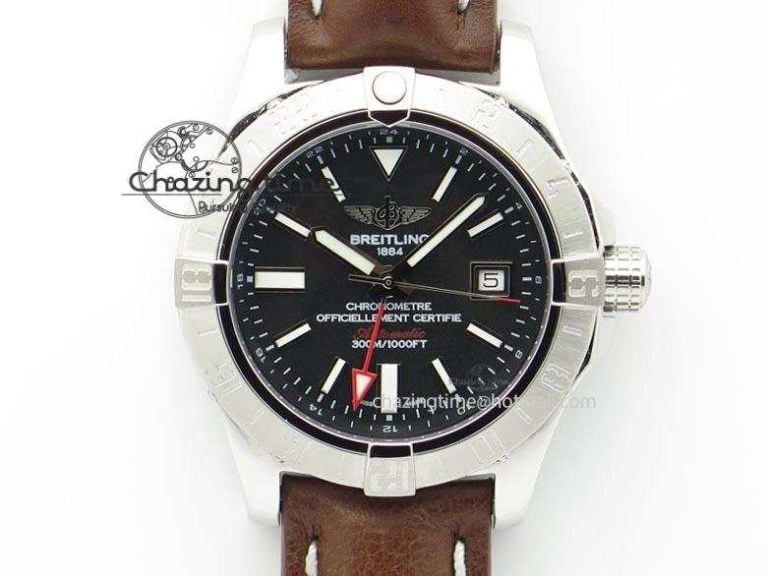 Navitimer B01 Chronograph 43 TWA Editioin SS OXF Blue Dial on SS Mesh Bracelet A7750