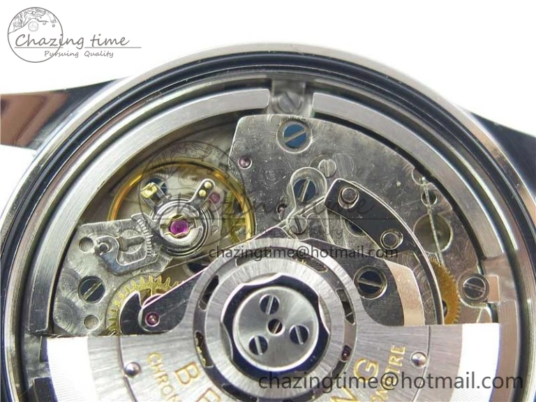 Navitimer B01 Chronograph 43 TWA Edition SS AIF White Dial on Air Racer Bracelet A7750