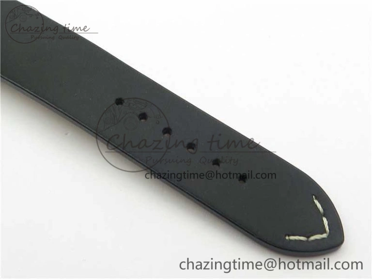 Navitimer B01 Chronograph 43 TWA Edition SS V9F 1:1 Black Dial on Black Leather Strap A7750